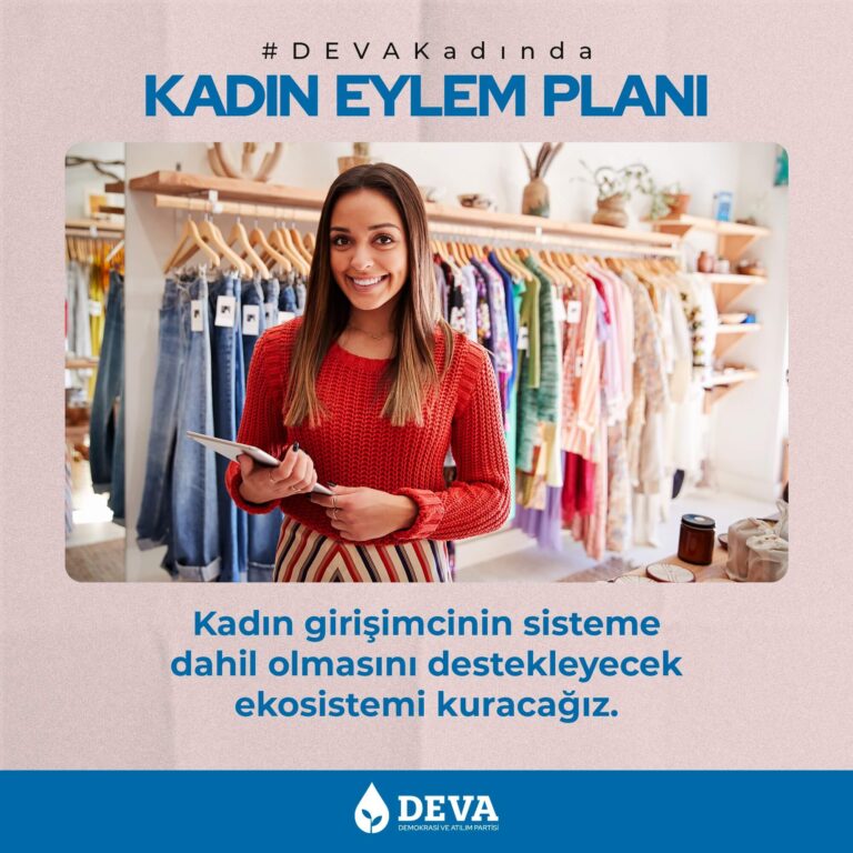 Kadın girişimcinin sisteme dahil olmasını destekleyecek ekosistemi kuracağız