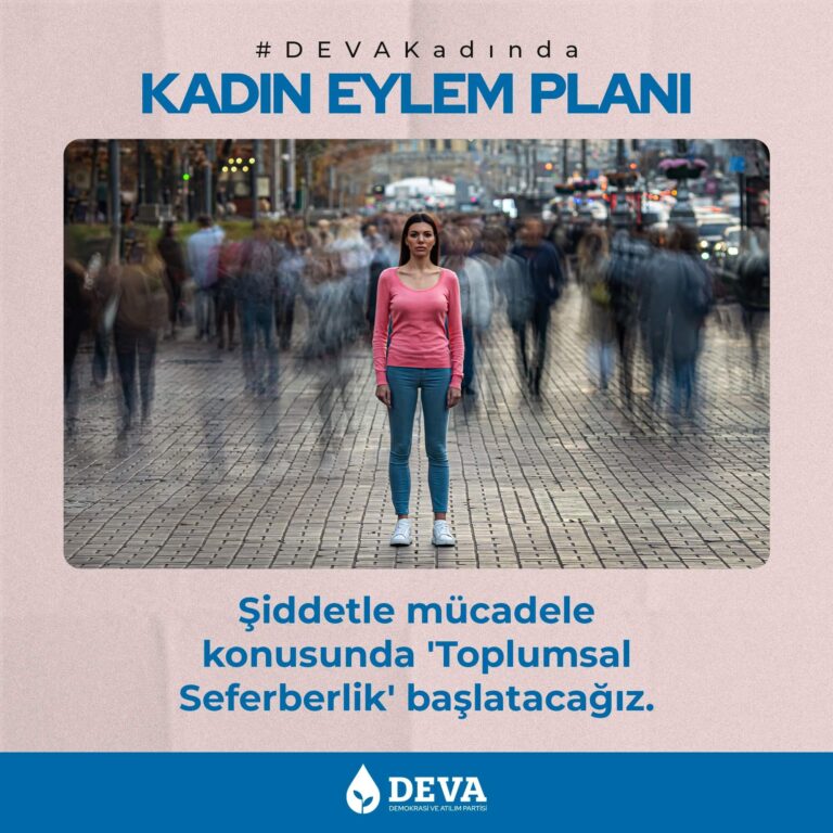 Şiddetle mücadele konusunda 'Toplumsal Seferberlik' başlatacağız.