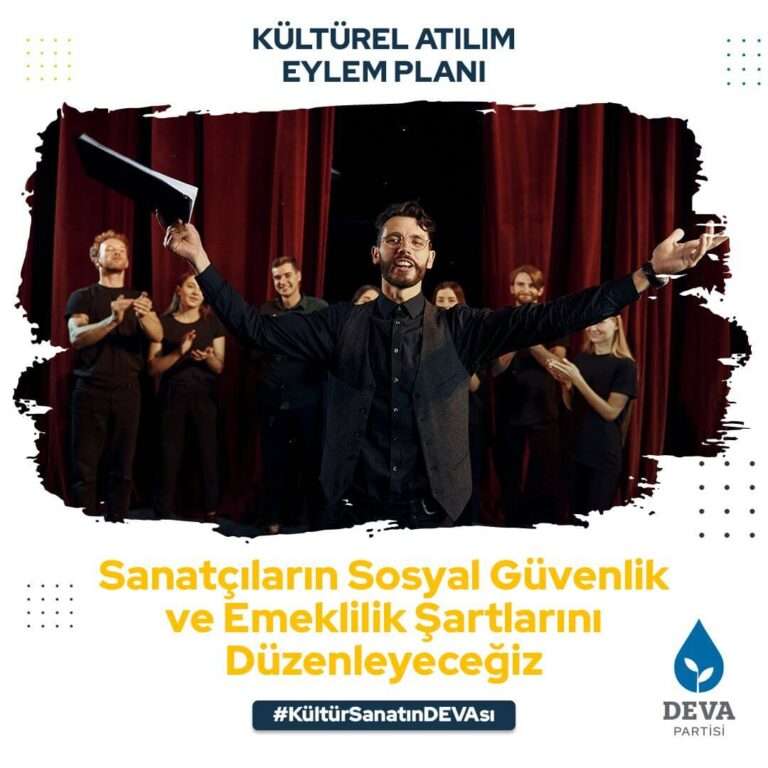 Esnek zamanlı çalışma modellerini sanatçılar için de sosyal güvenlik sistemi ile uyumlu hale getireceğiz.