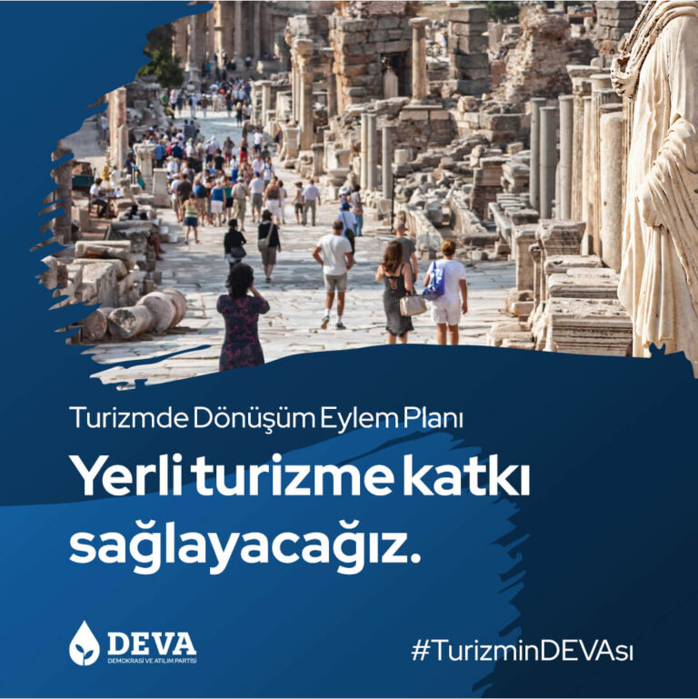 Yerli turizme katkı sağlayacağız.