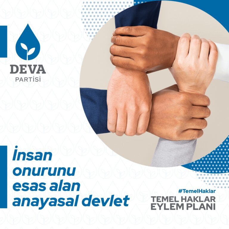 Devletin, insan onuruna saygı göstermek ve onu korumakla yükümlü olmasını anayasal güvenceye kavuşturacağız.