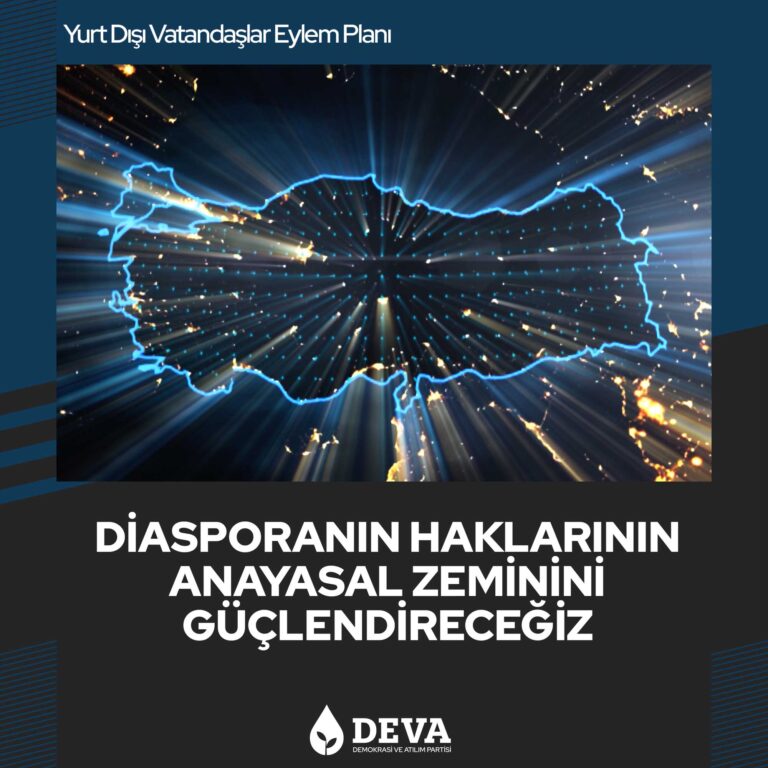 Diasporanın haklarını anayasal zeminde güçlendireceğiz